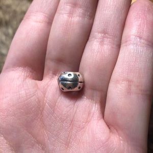 Sterling silver authentic retired pandora lucky ladybug ladybird charm 790135